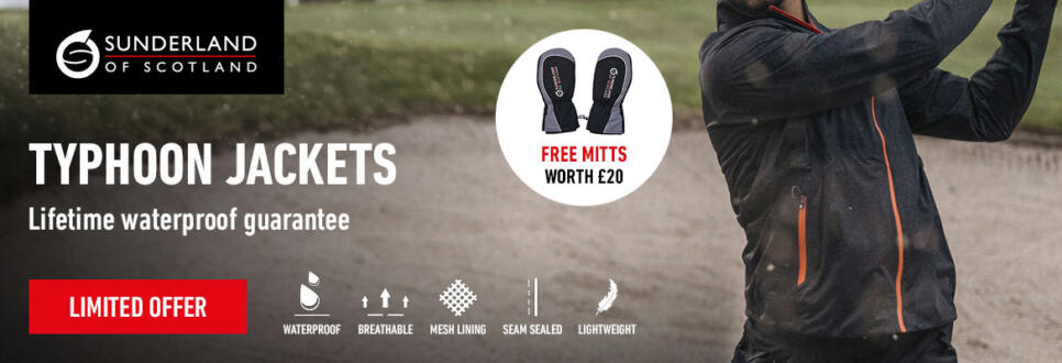 Sunderland Typhoon Waterproof Offer