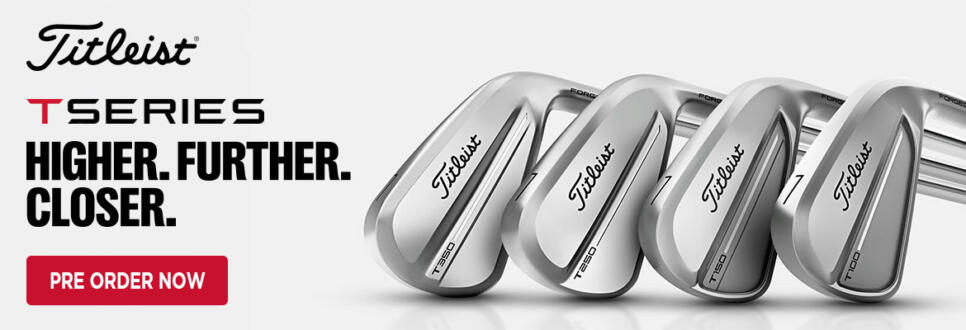 New Titleist T-Series Irons
