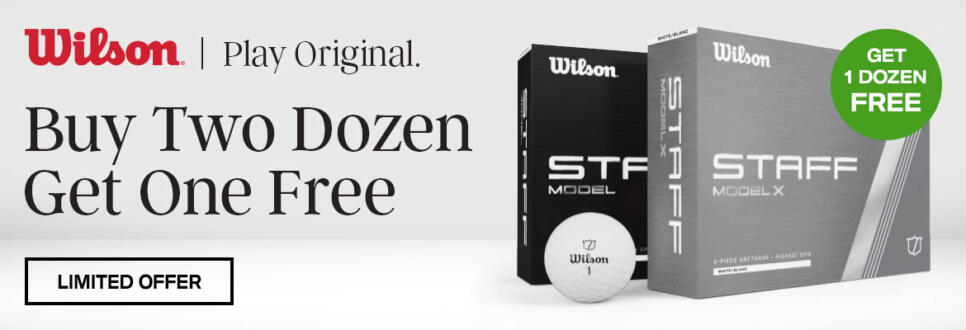 Wilson Staff Model 3 For 2 Ball Offer 