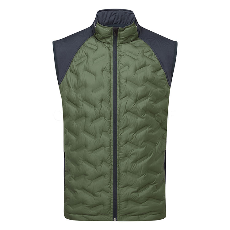 Abacus Grove Hybrid Golf Wind Vest Forrest 6289-517
