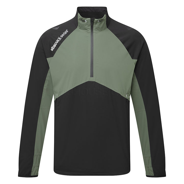 Abacus Pitch 1/2 Zip Waterproof Golf Jacket Forest 6059-517