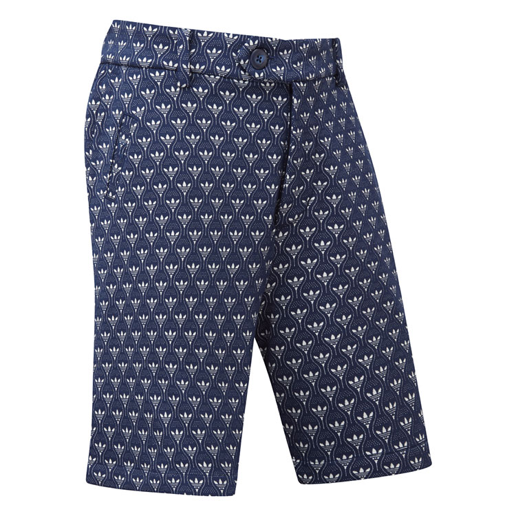 adidas Golf Originals All Over Golf Shorts Night Indigo/Chalk KE6136