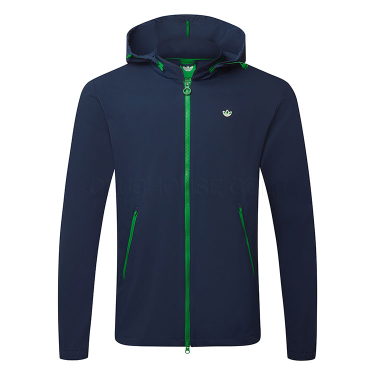 adidas Golf Originals Full Zip Hooded Golf Sweater Night Indigo JH3872