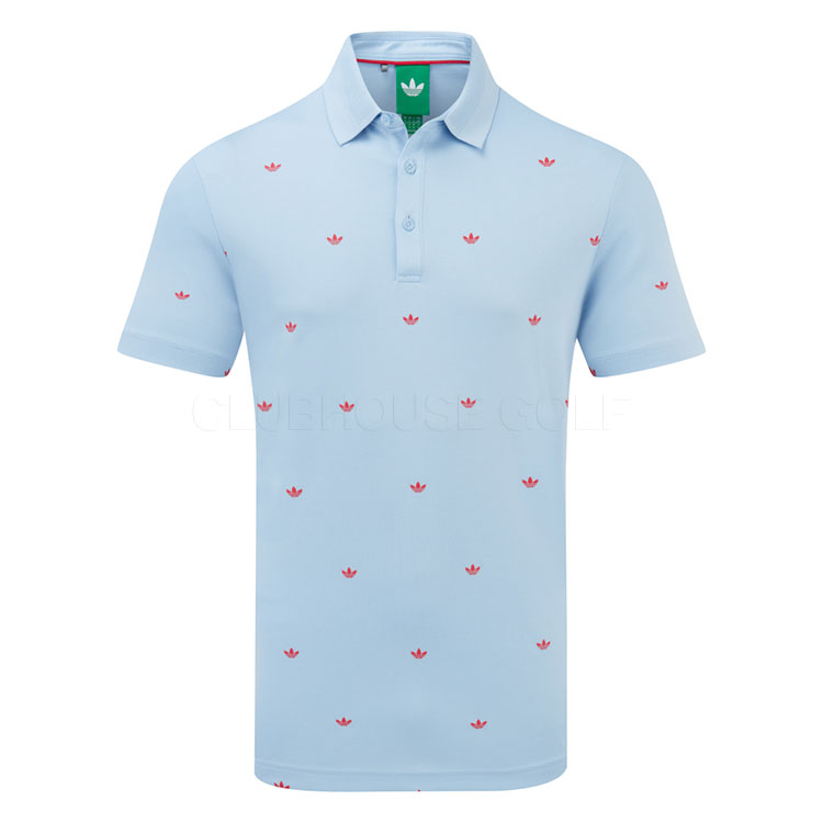 adidas Golf Originals Novelty Golf Polo Shirt Clear Sky JM8260