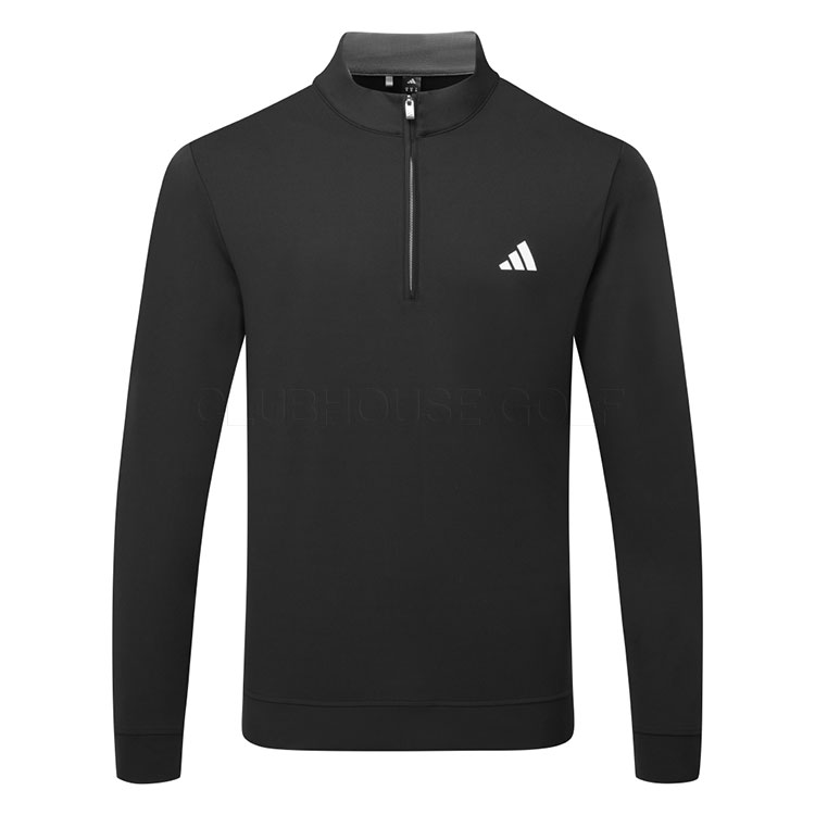 adidas Ultimate365 Classic 1/4 Zip Golf Sweater Black JL5339