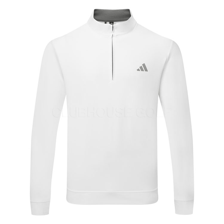 adidas Ultimate365 Classic 1/4 Zip Golf Sweater White JL5340