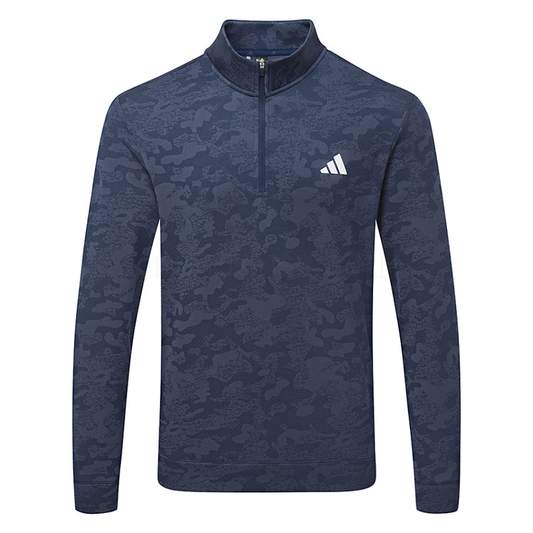 adidas Ultimate365 Durable Water Repellant 1/4 Zip Golf Sweater Collegiate Navy/Shadow Navy KW1747