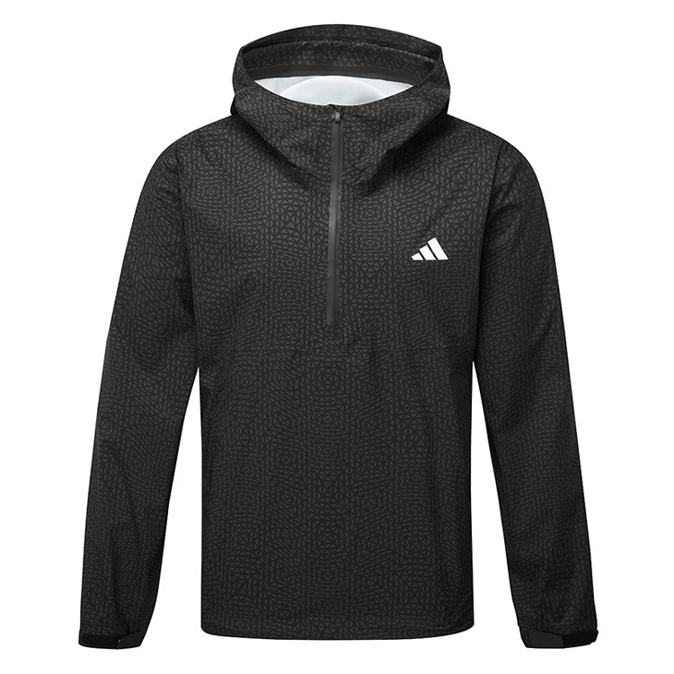adidas Ultimate365 Tour Climaproof+ Waterproof Anorak Golf Jacket Black KS2136