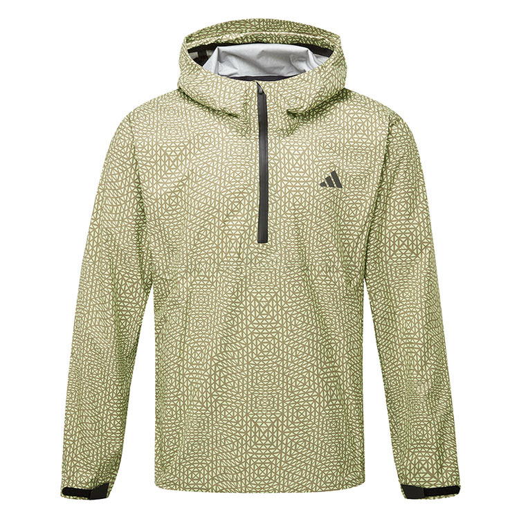 adidas Ultimate365 Tour Climaproof+ Waterproof Anorak Golf Jacket Frozen Lemon KS2137