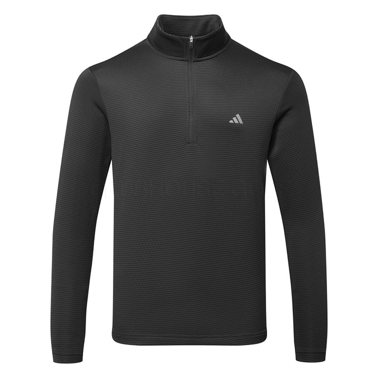 adidas Core Print 1/4 Zip Golf Sweater Carbon JL5261