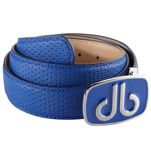 Druh Players Collection Leather Golf Belt Blue - Clubhouse Golf