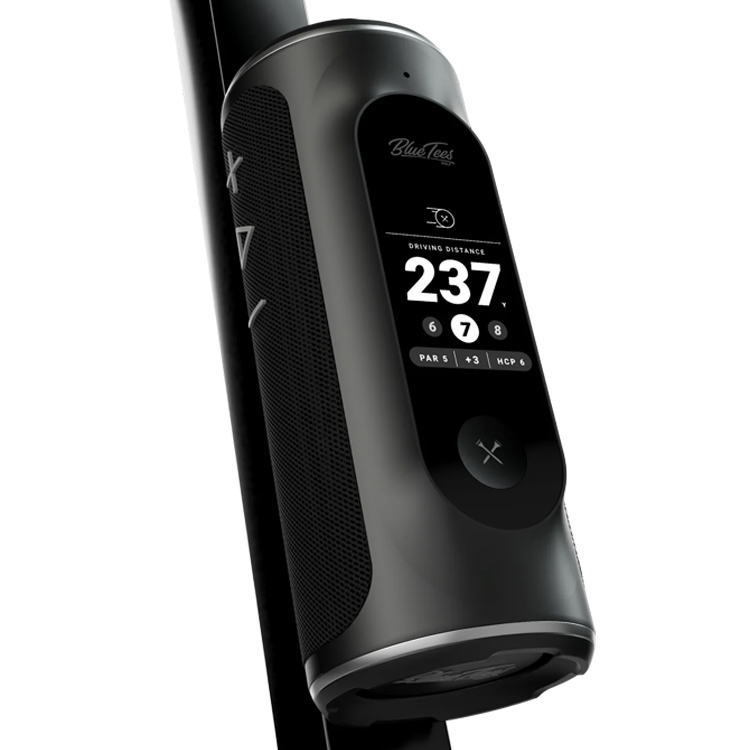 Blue Tees Player+ GPS Speaker Black Clubhouse Golf
