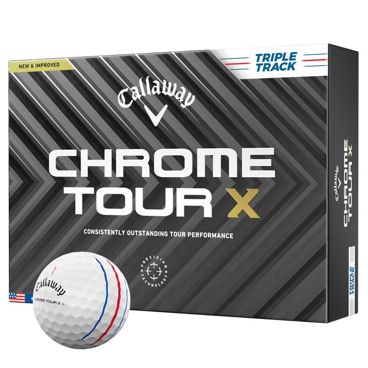 Callaway Chrome Tour X Triple Track Golf Balls White – Best UK Price & Deals on BritGolf