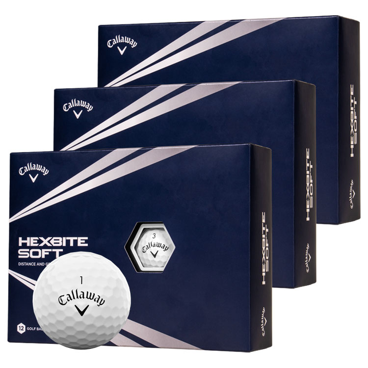 Callaway Hex Bite Soft Golf Balls White (3 For 2) – Best UK Price & Deals on BritGolf