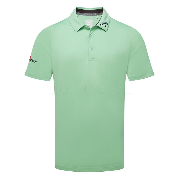 Callaway 3 Chev Odyssey Golf Polo Shirt Neptune Green CGKSE062-313