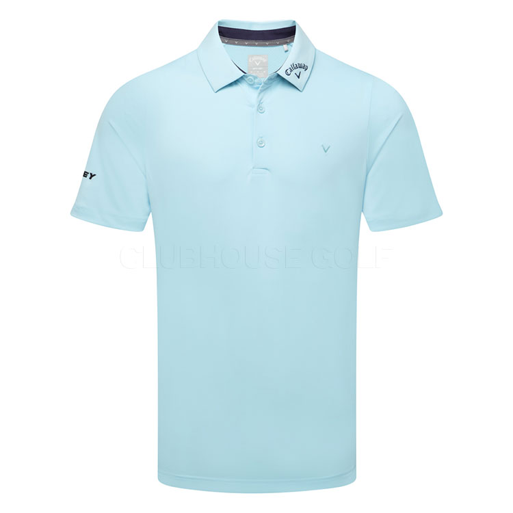 Callaway 3 Chev Odyssey Golf Polo Shirt Artic Paradise CGKSE062-464