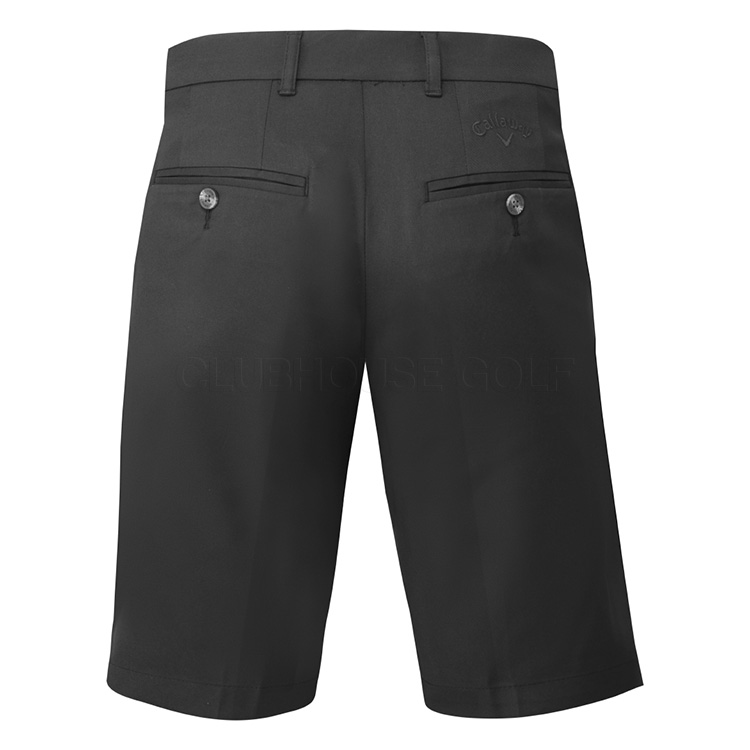 Callaway Chev Solid Short Golf Shorts Caviar Clubhouse Golf