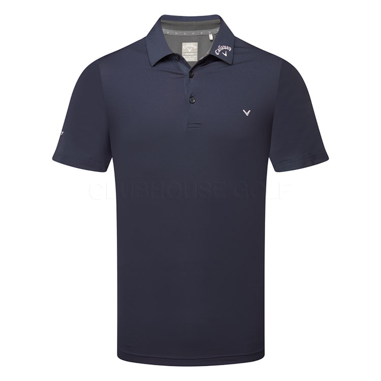 Callaway 3 Chev Odyssey Golf Polo Shirt Peacoat CGKSE062-410