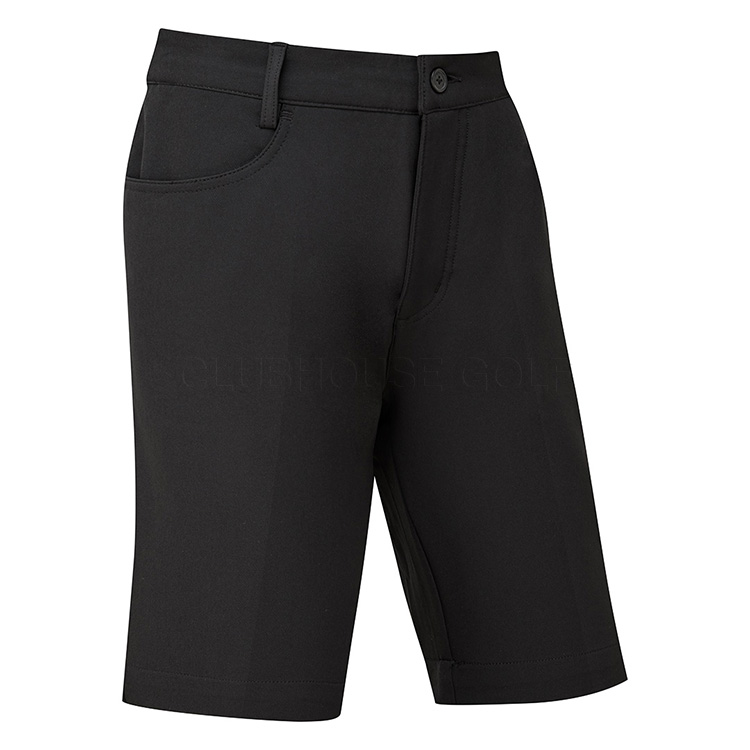 Calvin Klein Genius Stretch Tapered Golf Shorts Black - Clubhouse Golf