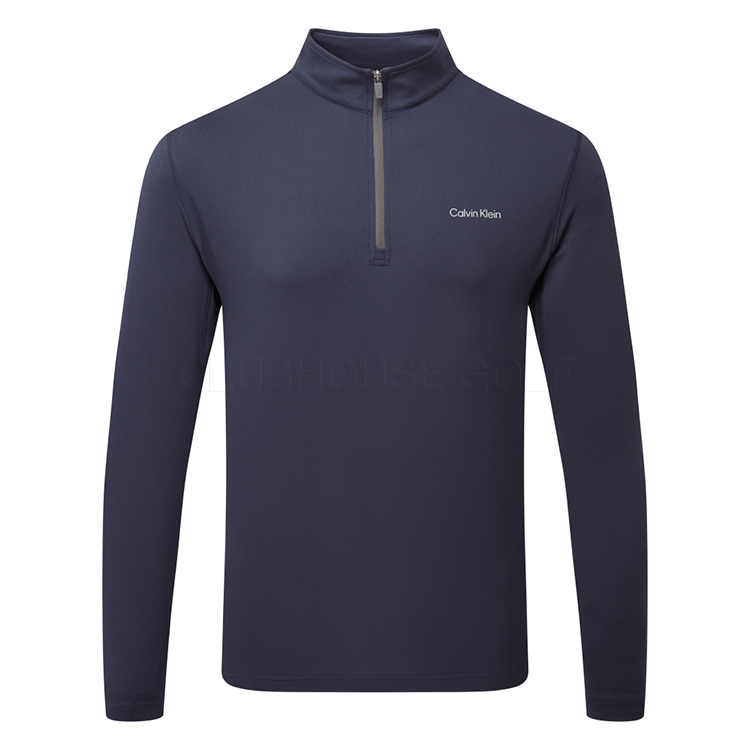 Calvin Klein Newport 1/2 Zip Golf Sweater Navy