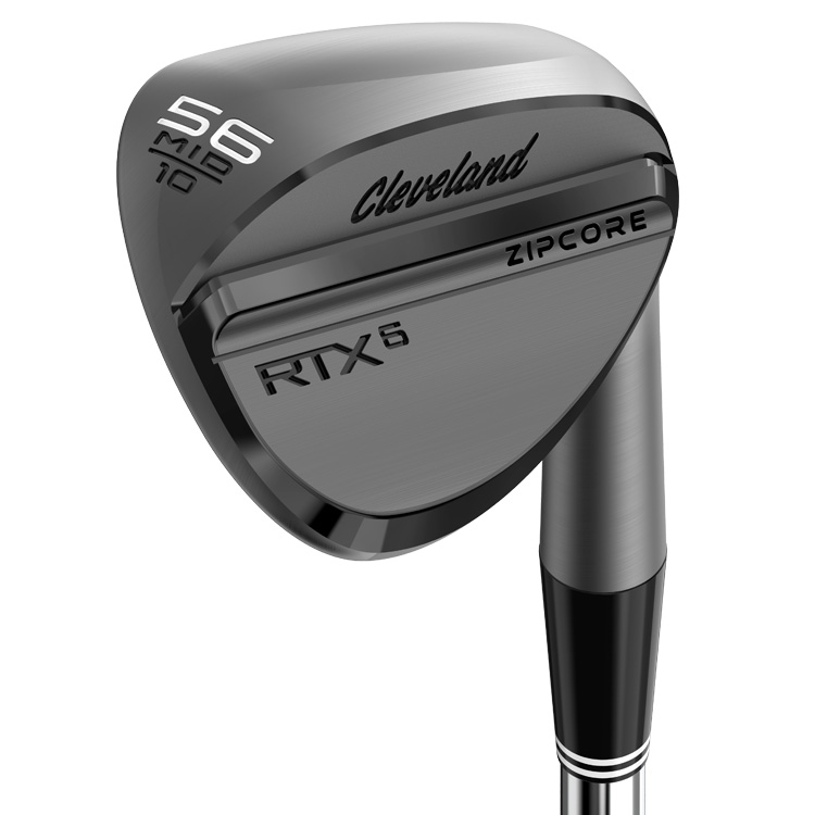 Cleveland RTX 6 ZipCore Black Satin Golf Wedge Left Handed (Custom Fit)