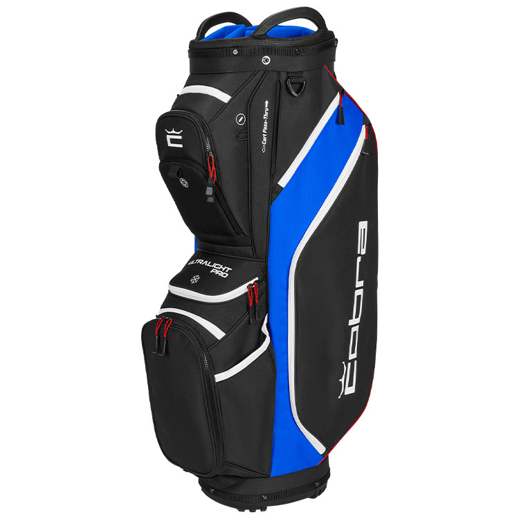 Cobra Ultralight Pro Golf Cart Bag Black/Blue/White/Red 909528-11