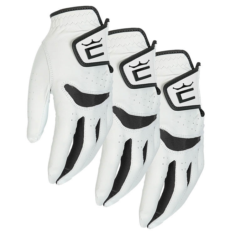 Cobra Pur Tech 3 For 2 Golf Glove White (Right Handed Golfer)