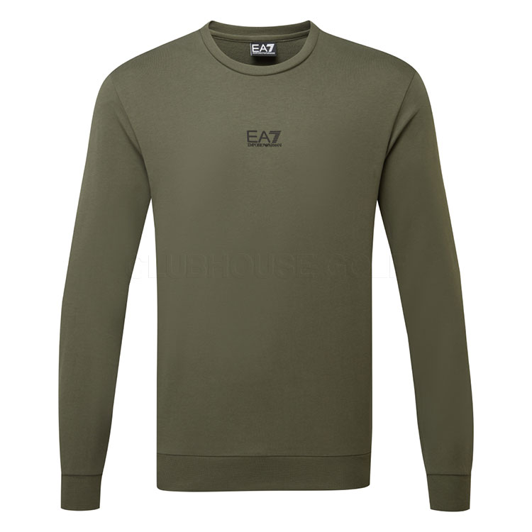 Emporio Armani Core Crew Neck Golf Sweater Beetle 8NPM30-1846