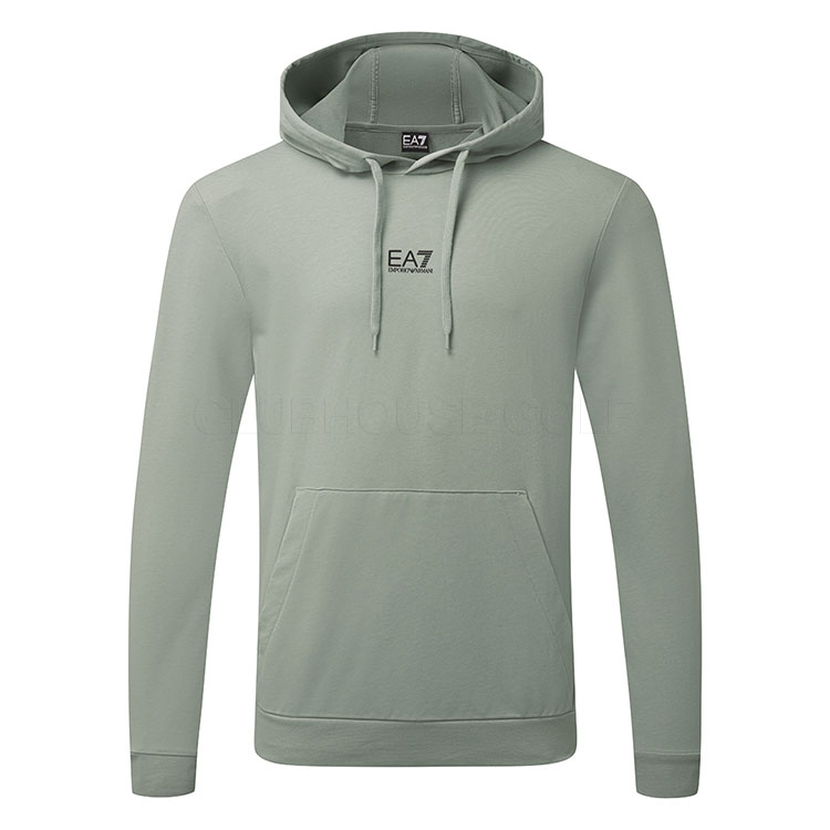 Emporio Armani Core Golf Hoodie Green Milieu 8NPM32-U9024