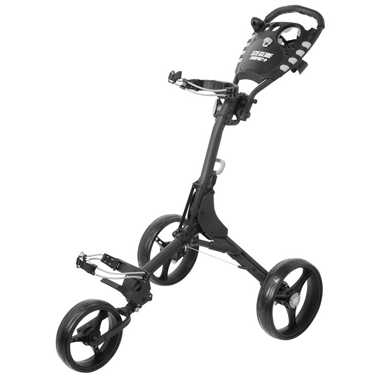 Eze Glide Compact+ 3 Wheel Golf Trolley Charcoal/Grey