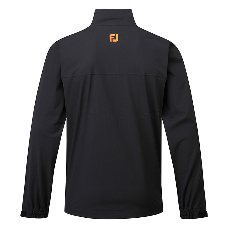 FootJoy HydroLite Waterproof Golf Jacket Black/Sapphire/Orange
