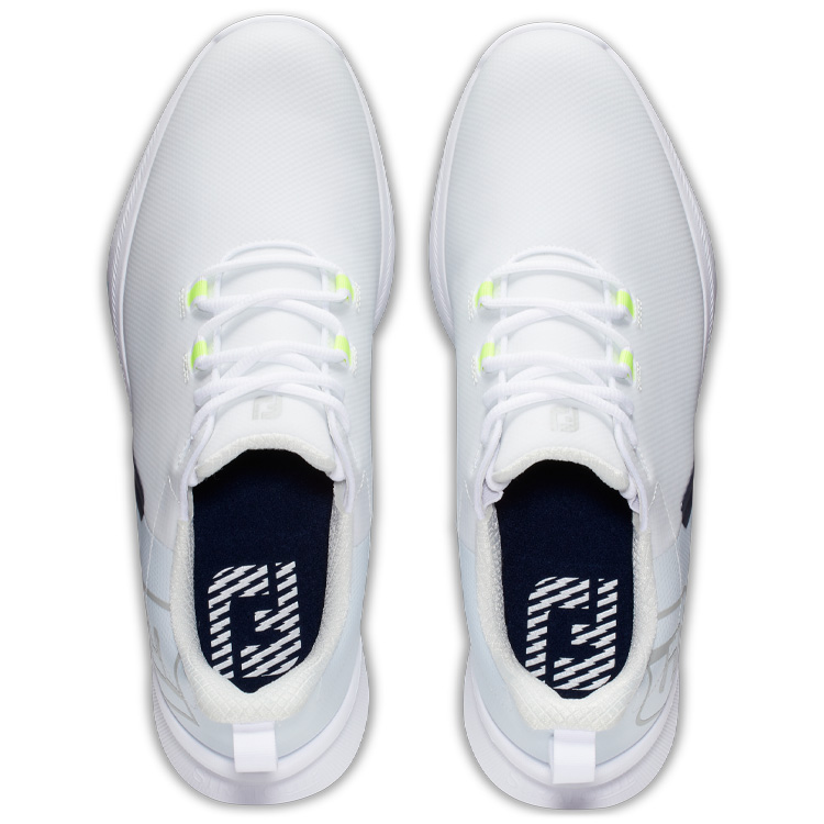 FootJoy Fuel Sport 55453 Golf Shoes White/Navy/Green - Clubhouse Golf