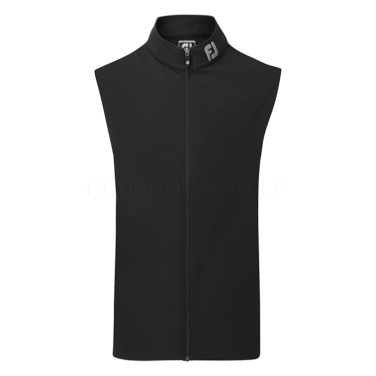 FootJoy Knit Full Zip Golf Vest Black 88455