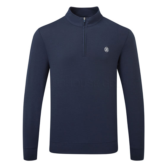 G/FORE Luxe Mid 1/4 Zip Golf Sweater Twilight GMM000049-TWLT
