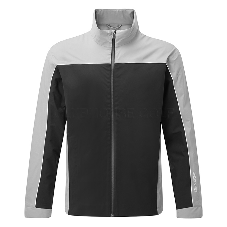 Galvin Green Ace Waterproof Golf Jacket Black/Sharkskin/White G110407