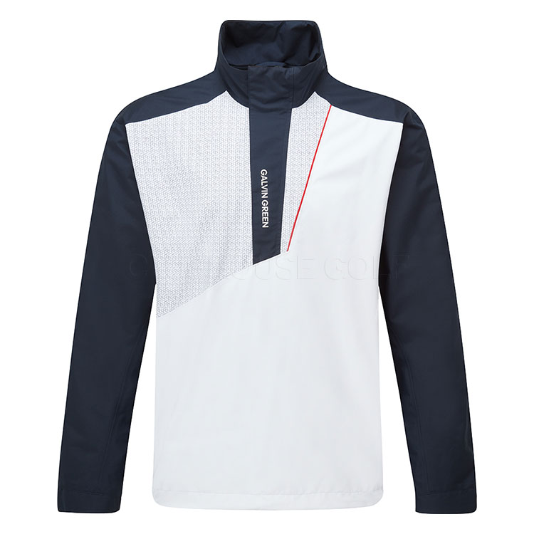 Galvin Green Axley Waterproof Golf Jacket Navy/Red/White A01000028885