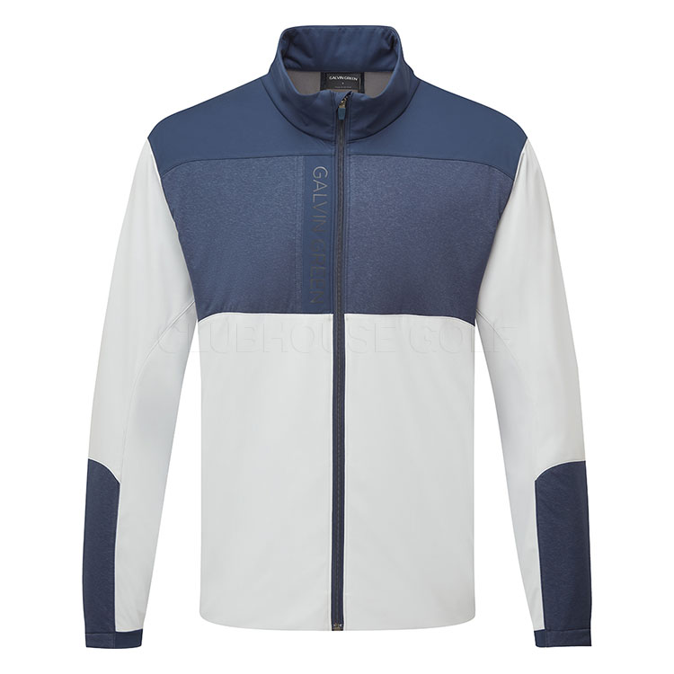 Galvin Green Layton Interface-1 Golf Wind Jacket Cool Grey/Navy B01000249094