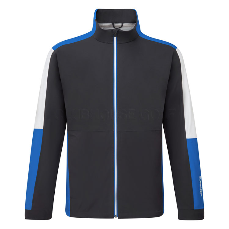 Galvin Green Arlo Waterproof Golf Jacket Black/Royal Blue A01000718756