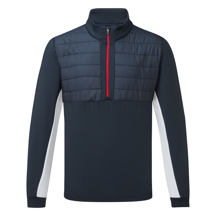Galvin Green Dalton Insula Golf Pullover Navy/Red C01000838895