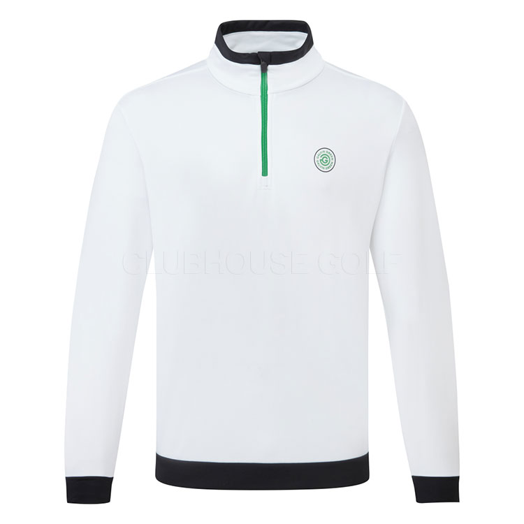 Galvin Green Dario Insula Golf Pullover White/Golf Green C01000748835