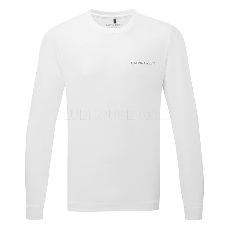 Galvin Green Darryl Tour Crew Neck Golf Pullover White C01001019409