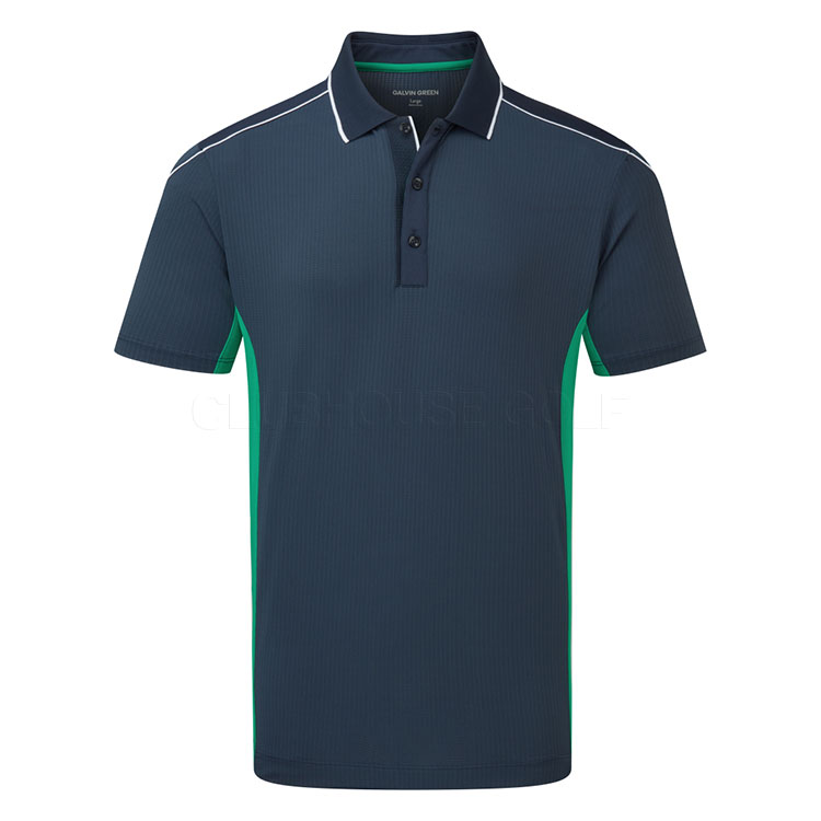 Galvin Green Monte Golf Polo Shirt Navy/Golf Green D01001248765