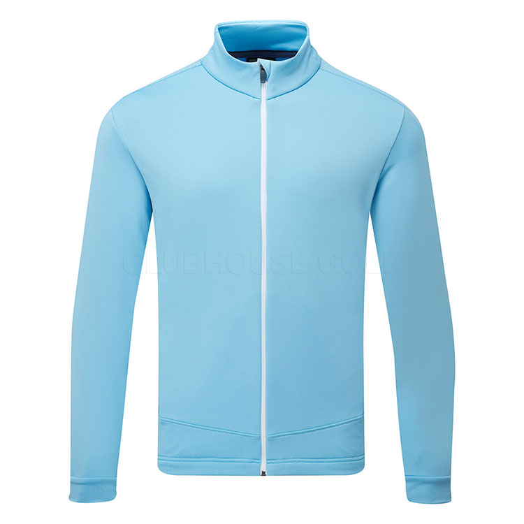 Galvin Green Dawson Insula Golf Jacket Alaskan Blue Melange Clubhouse Golf