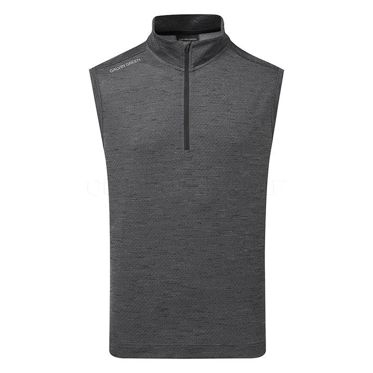 Galvin Green Del Insula Golf Vest Black Melange C01000439089