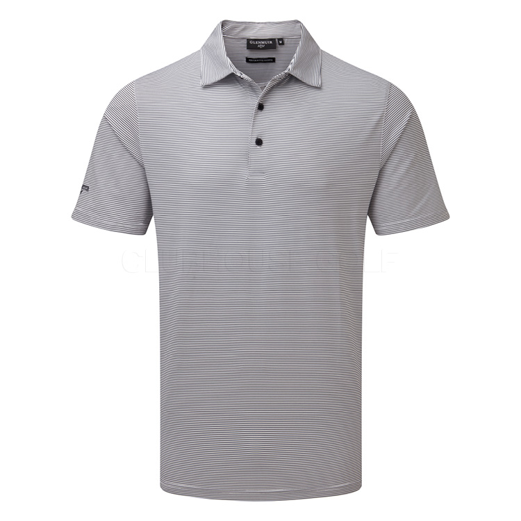 Glenmuir Torrance Golf Polo Shirt Navy/White MSP7549-TOR