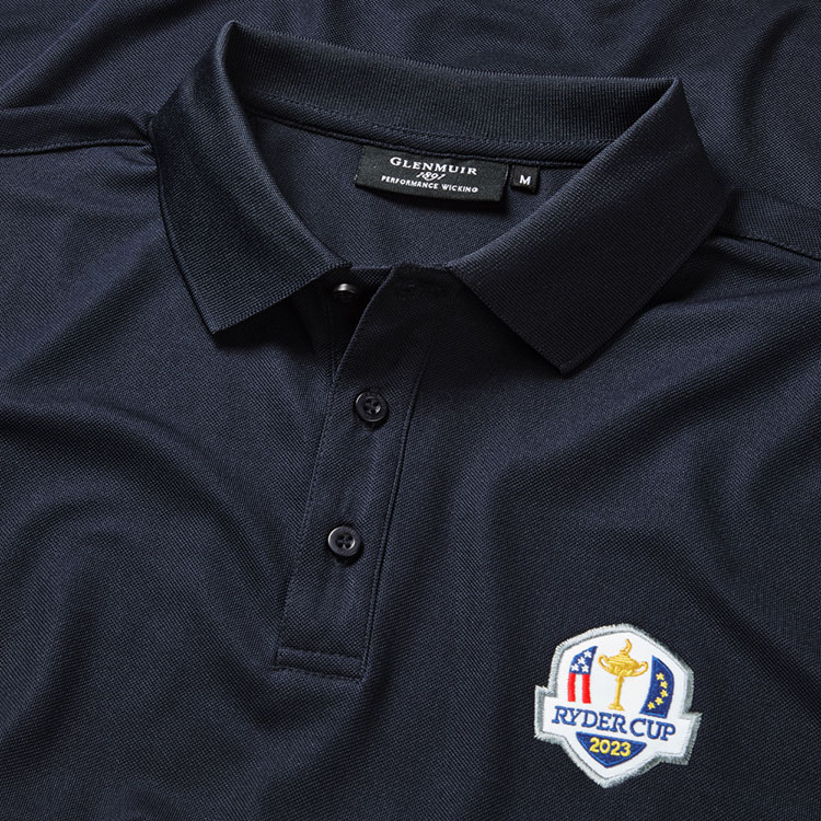 Glenmuir Deacon Ryder Cup Golf Polo Shirt Navy - Clubhouse Golf