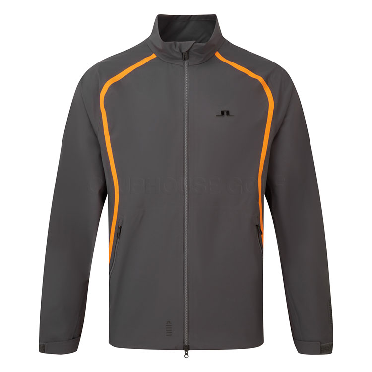 J.Lindeberg Sandy Waterproof Golf Jacket Asphalt/Night Owl GMOW10966-W015