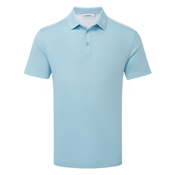 J.Lindeberg Jad Golf Polo Shirt Forget Me Not GMJT17429-O127