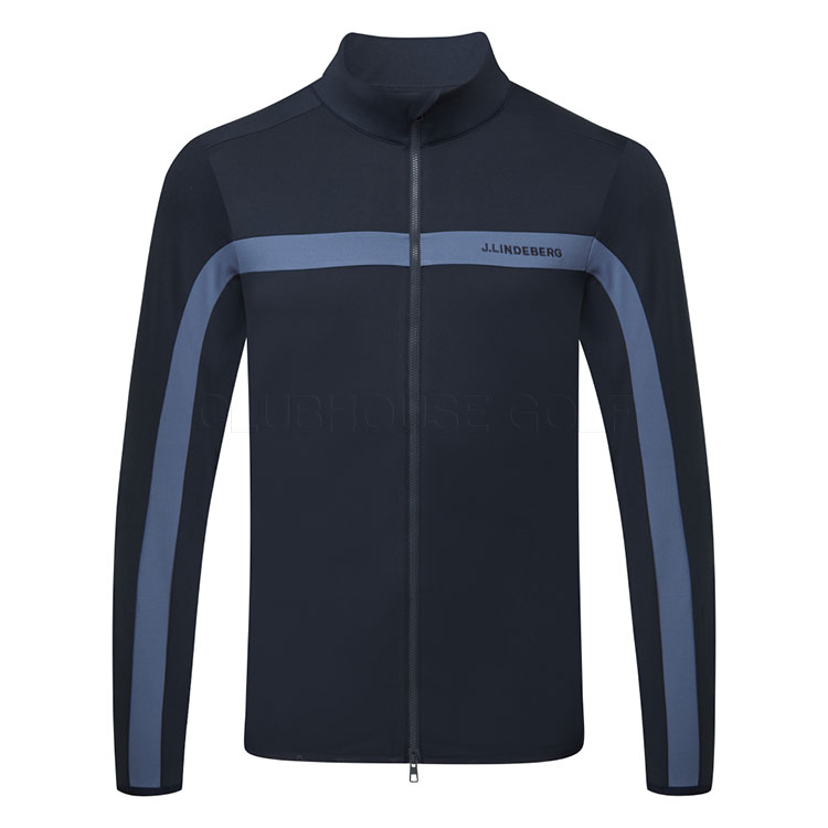 J.Lindeberg Jarvis Full Zip Golf Jacket JL Navy/Vintage Indigo GMJS13858-6855