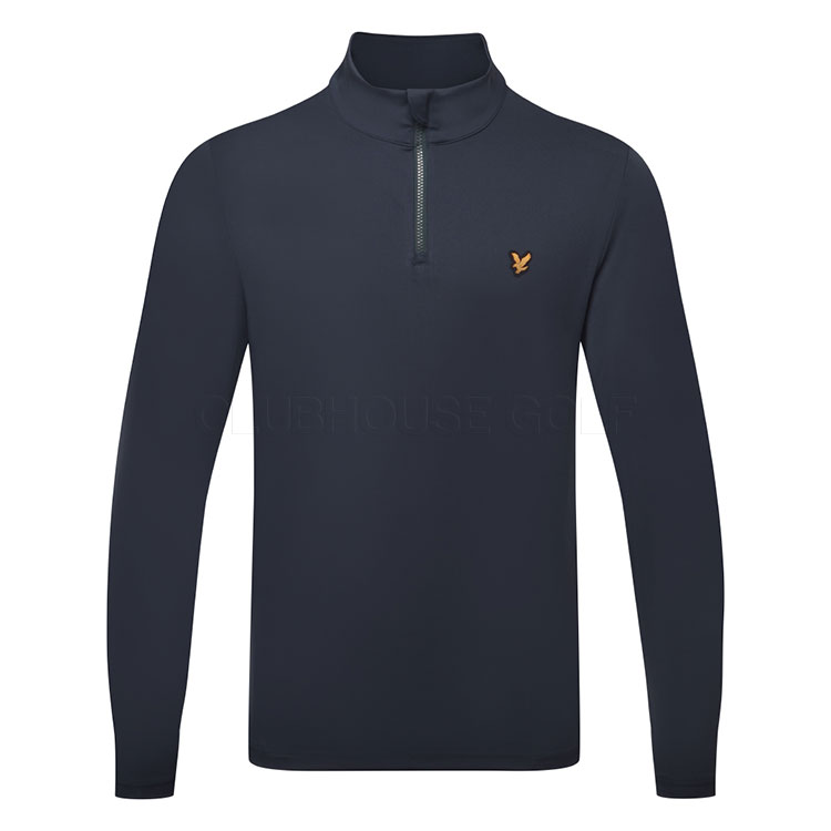 Lyle & Scott Core 1/4 Zip Golf Sweater Dark Navy ML2460-Z271